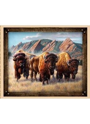 Buffalo Panel by Cynthie Fisher for QT Fabrics, 36