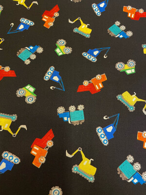 Diggers And Dumpers By Michael Miller Fabrics