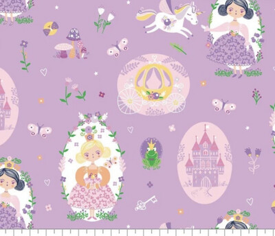 Once Upon A Time By Andrea Turk For Cinnamon Joe Studio For Camalot Fabrics