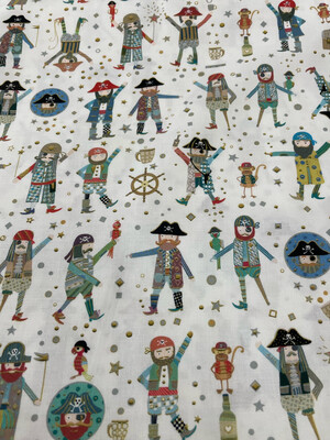 Pirates By Turnowsky For Quilting Treasures Fabrics