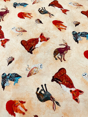 Down In The Woods By Kate Findlay/Wraptious For Blank Quilting