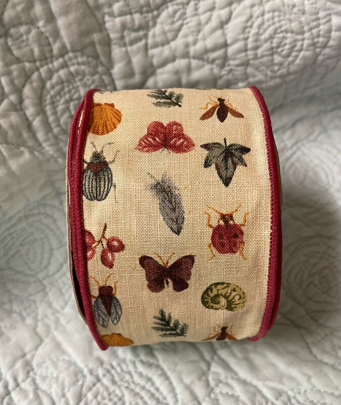 Insect Wired # 40 Wired Ribbon 10 Yds.