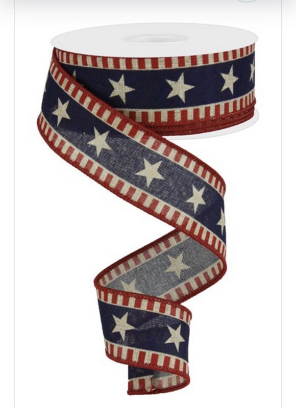 Stars/Stripes Royal 1.5 X 10 Yds.