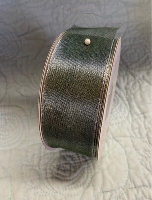 Magnolia # 40 Cloth Ribbon Wired 10 Yds.