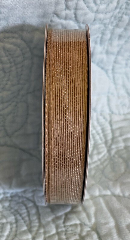 Brown Jute Ribbon 5/8 " X 20 Yds.