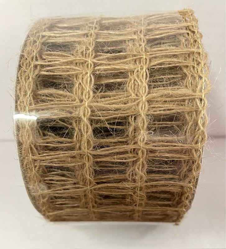 Window Pane Jute  2.5 X 10 Wired