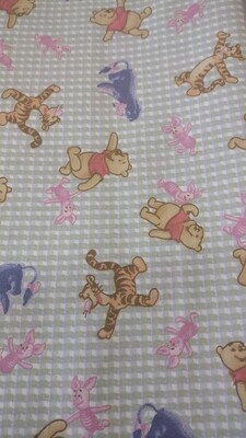Winnie the Pooh Pooh"s Days Fabric for Springs Industries, OOP