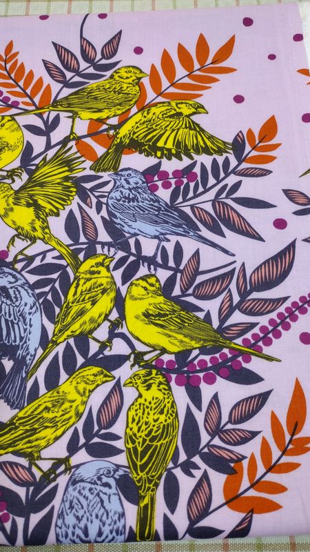 Bright Eyes Visitation in Lilac by Anna Maria Horner for Free Spirit