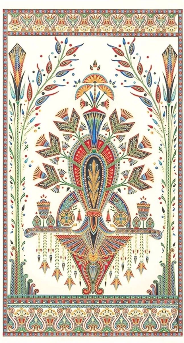Valley of the Kings Panel by Robert Kaufman, 24" x 44"
