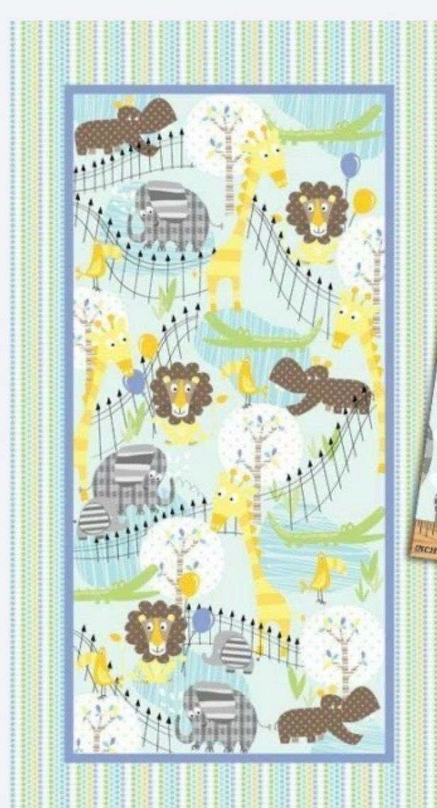 Zoo Baby By Maria Kalinowski For Kansas Fabrics