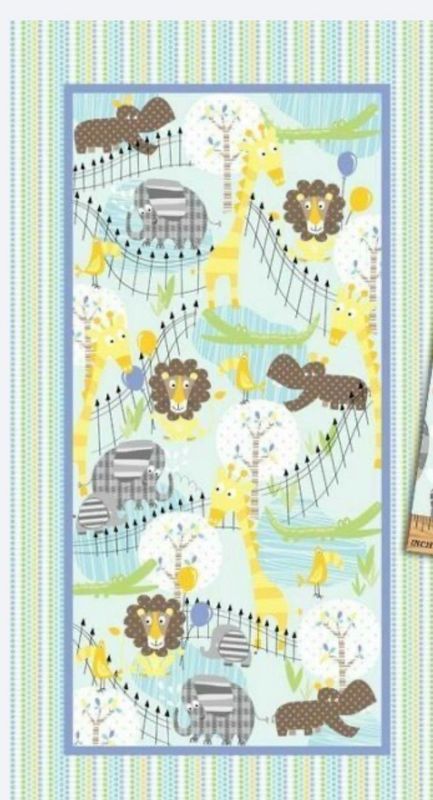 Zoo Baby By Maria Kalinowski For Kansas Fabrics