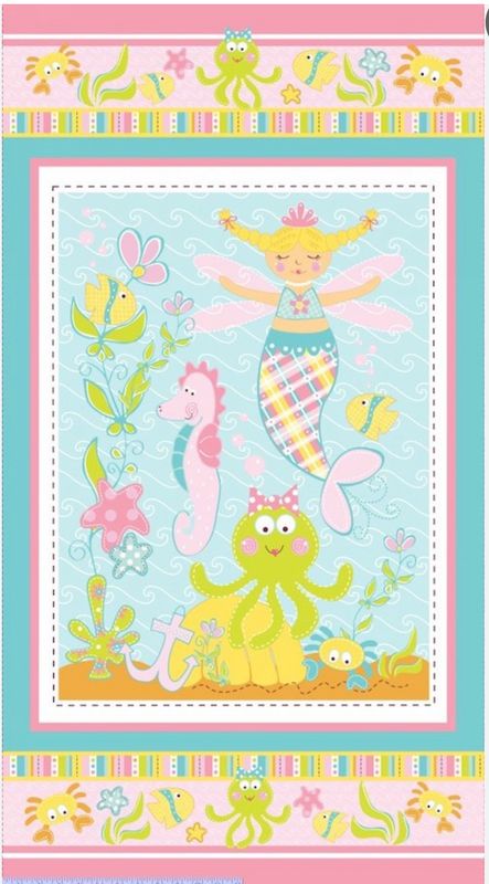 Magical Mermaid By Lollipop Rainbow For Marcus Fabrics