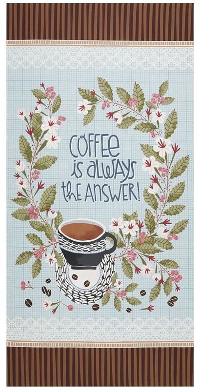 Coffee Is Always The Answer By Emma Schoenberg For Michael Miller Fabrics