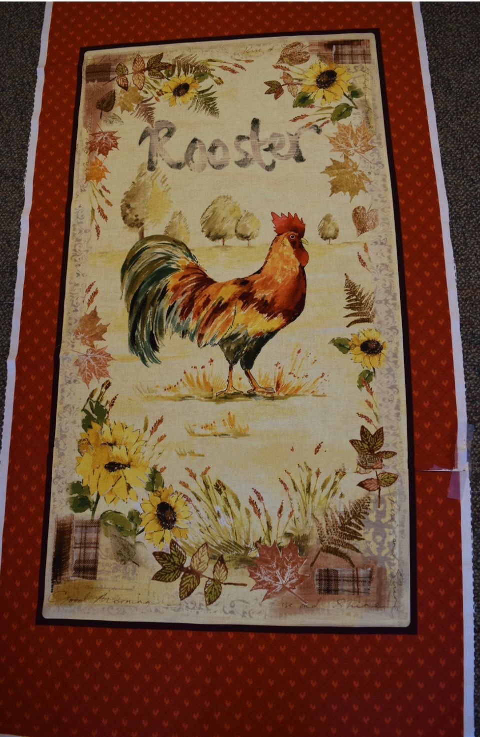 County Fair Rise And Shine Panel By Michael Miller