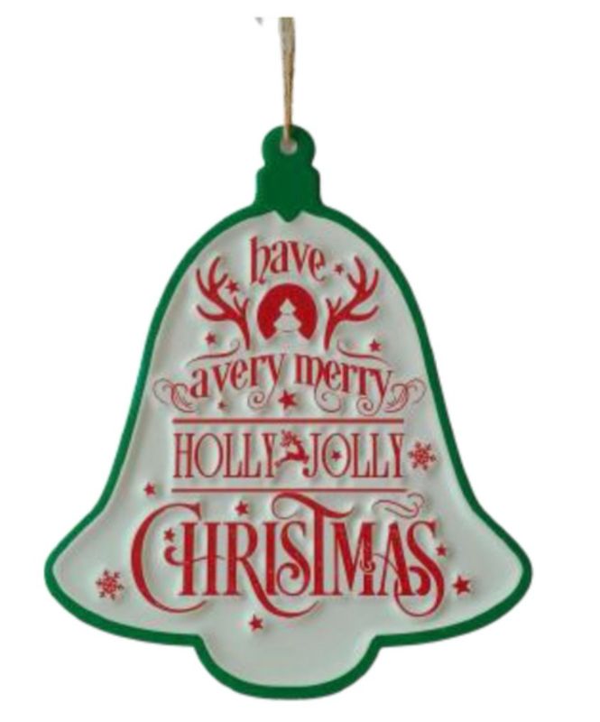 Tin Christmas Bell