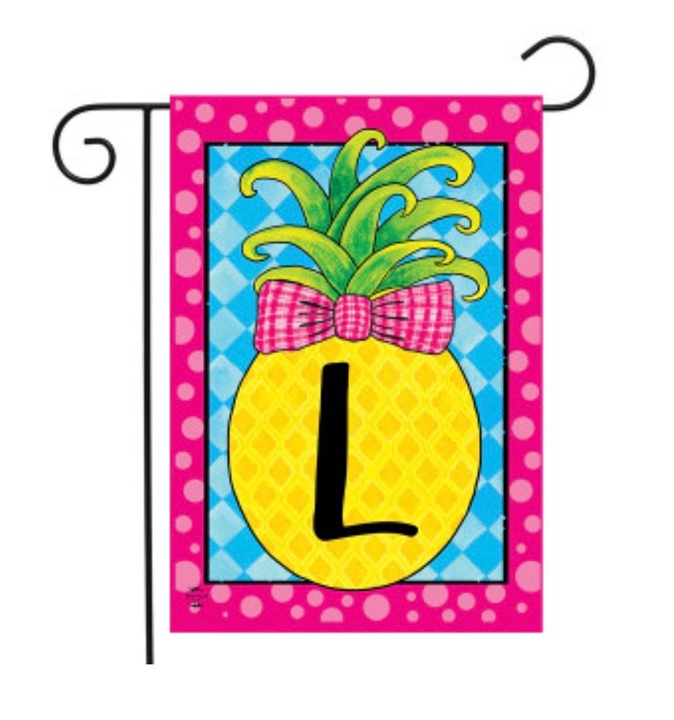 Pineapple Monogram L