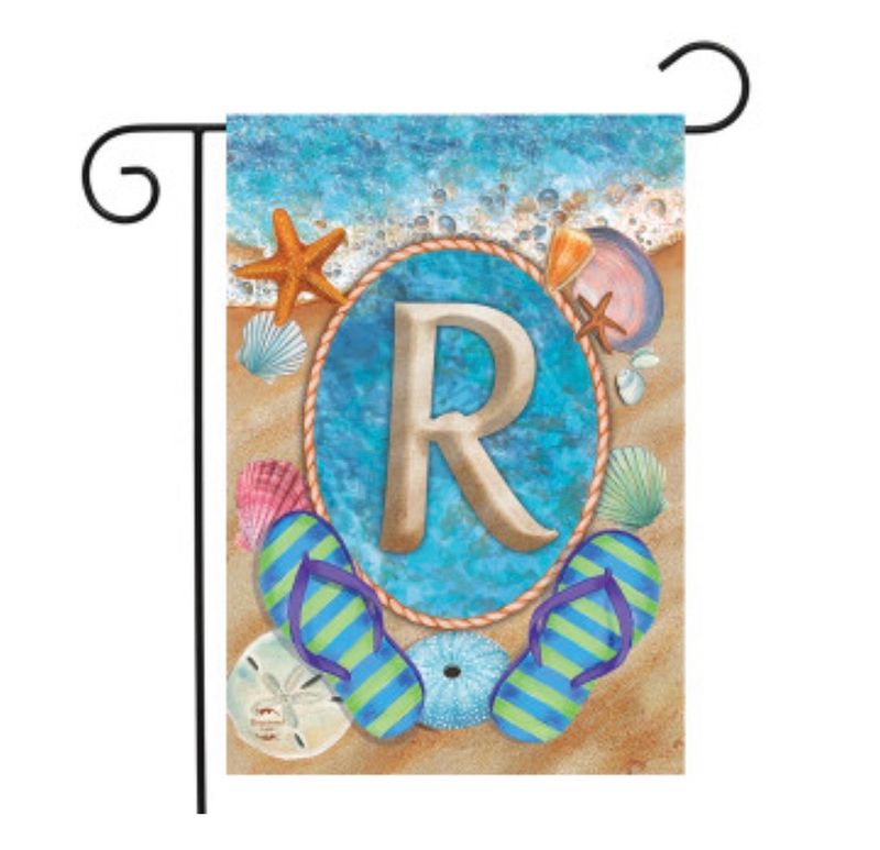 Summer Monogram Letter R