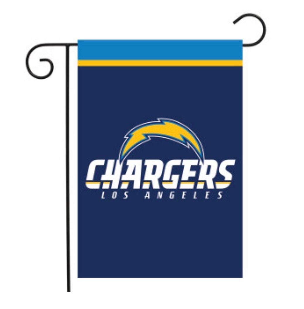 Los Angeles Chargers NFL Garden Flag