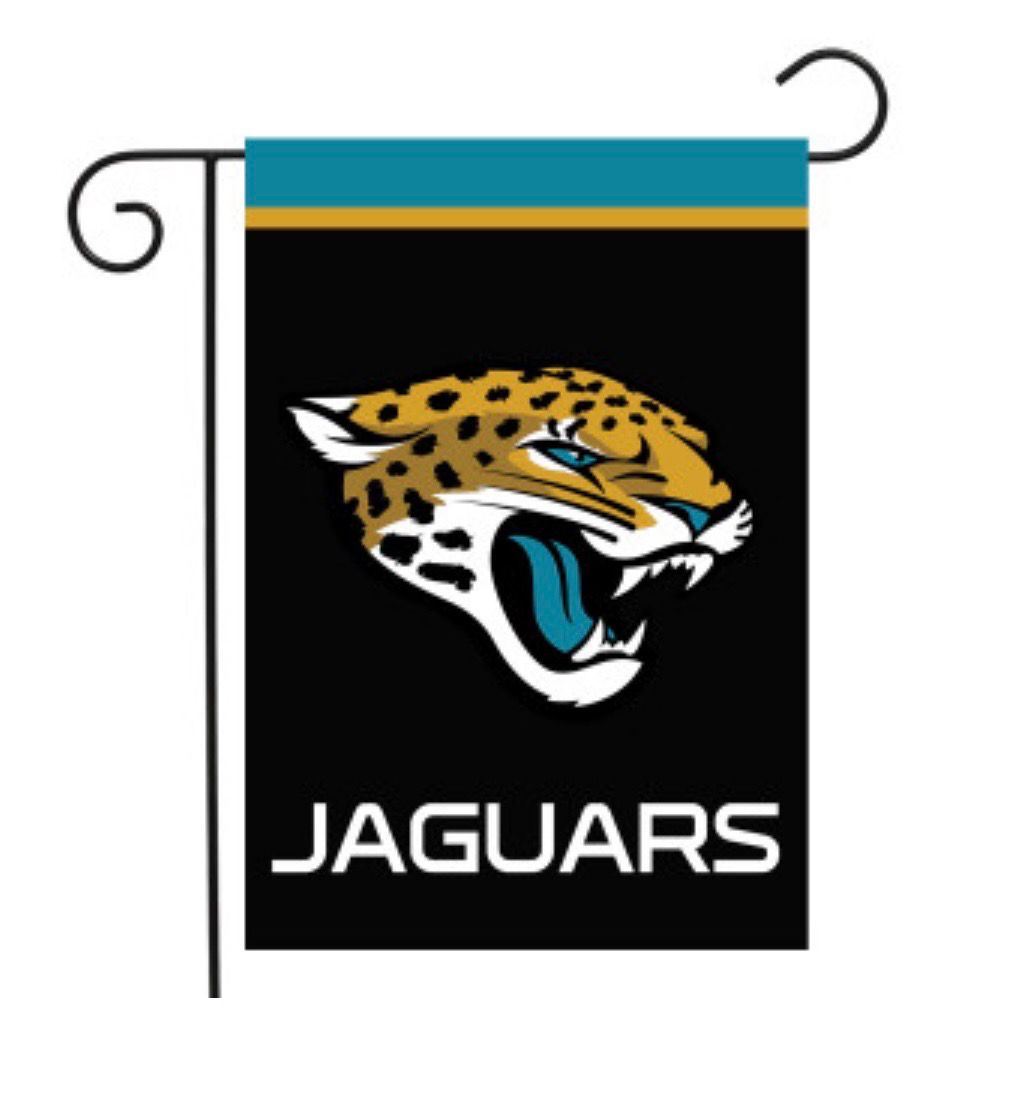 Jacksonville Jaguars NFL Garden Flag