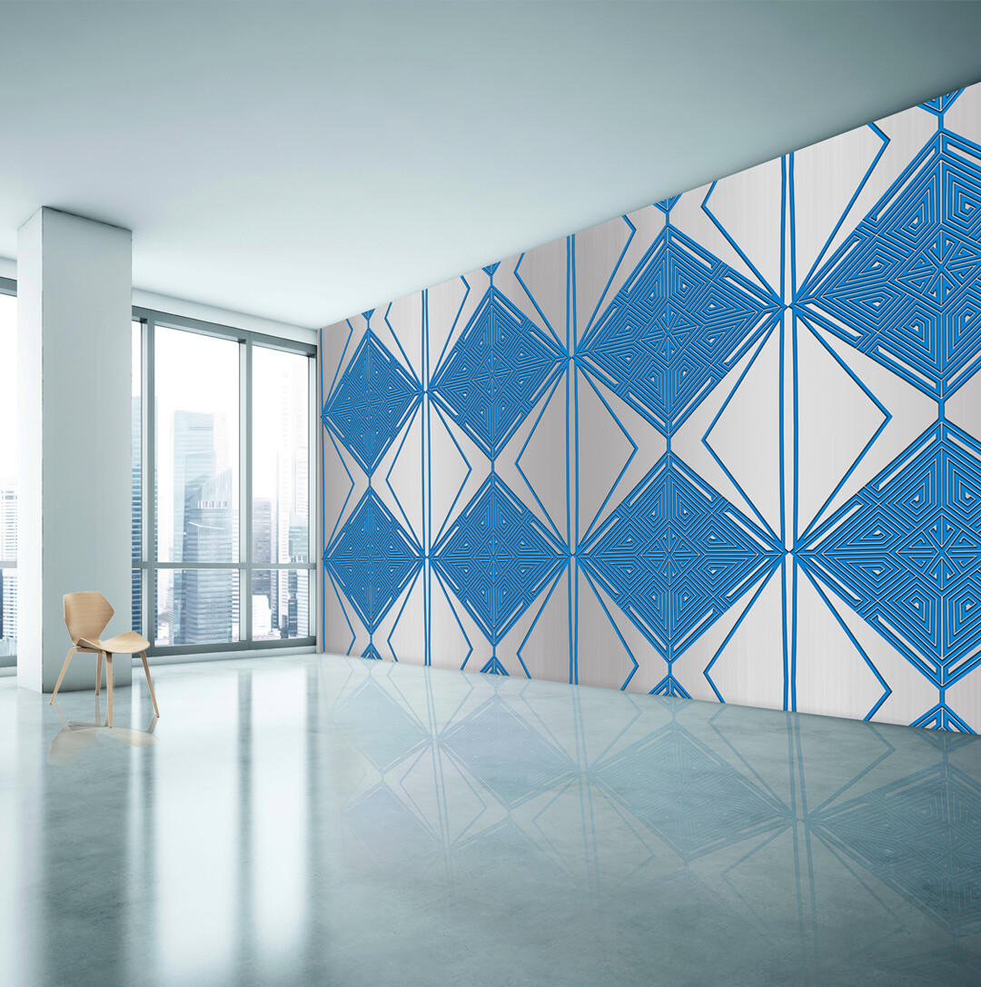 Flekz x EDGE / Laberinto / Wallcovering  / Large mural