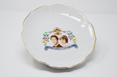 Charles and Diana Royal Plate