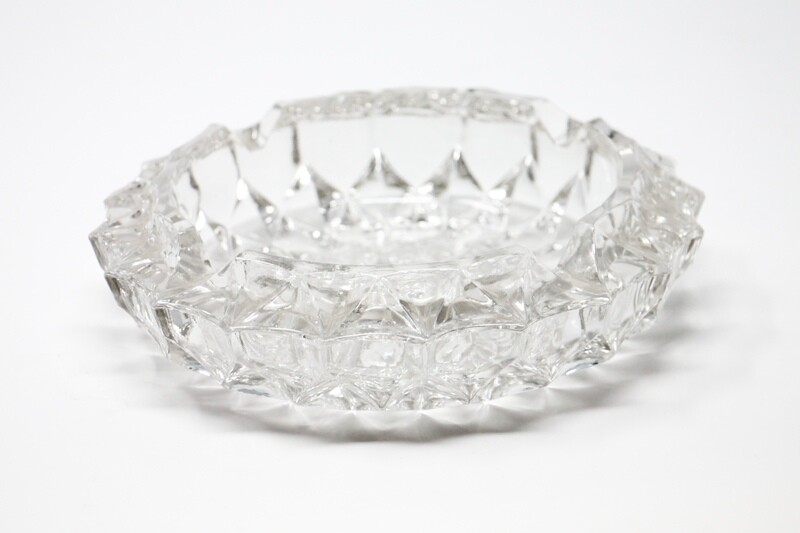 Crystal Ashtray - Round