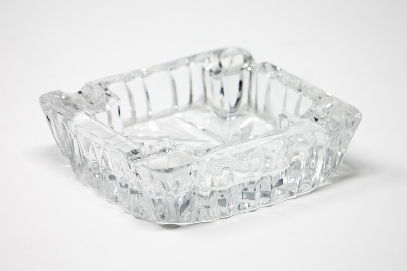 Crystal Ashtray - Square