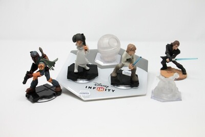 Disney Infinity Star Wars Board with 6 Characters