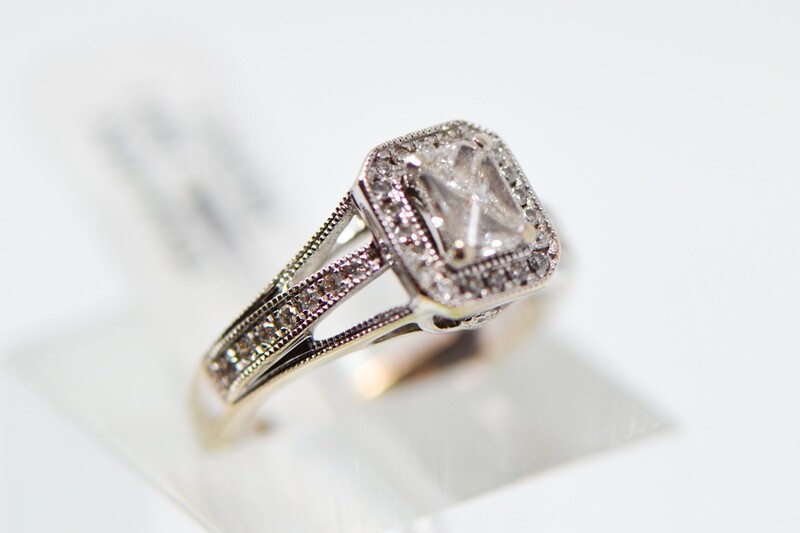 White Gold Engagement Ring