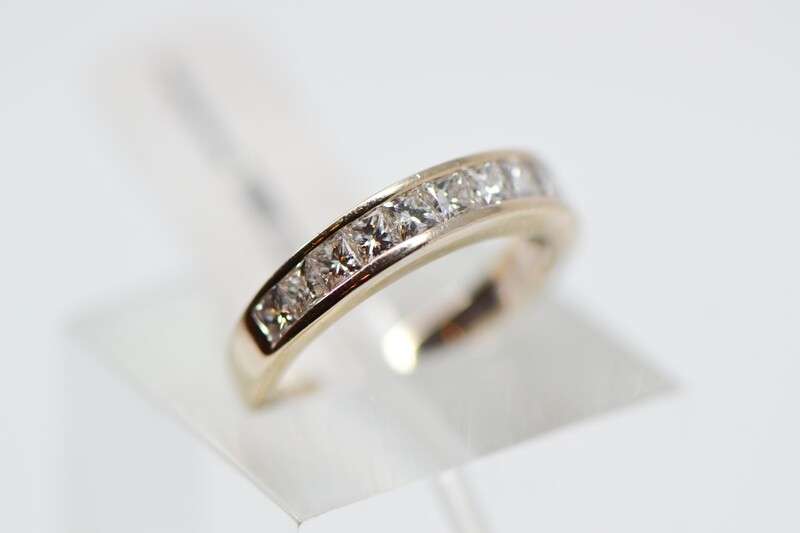 White Gold Diamond Band