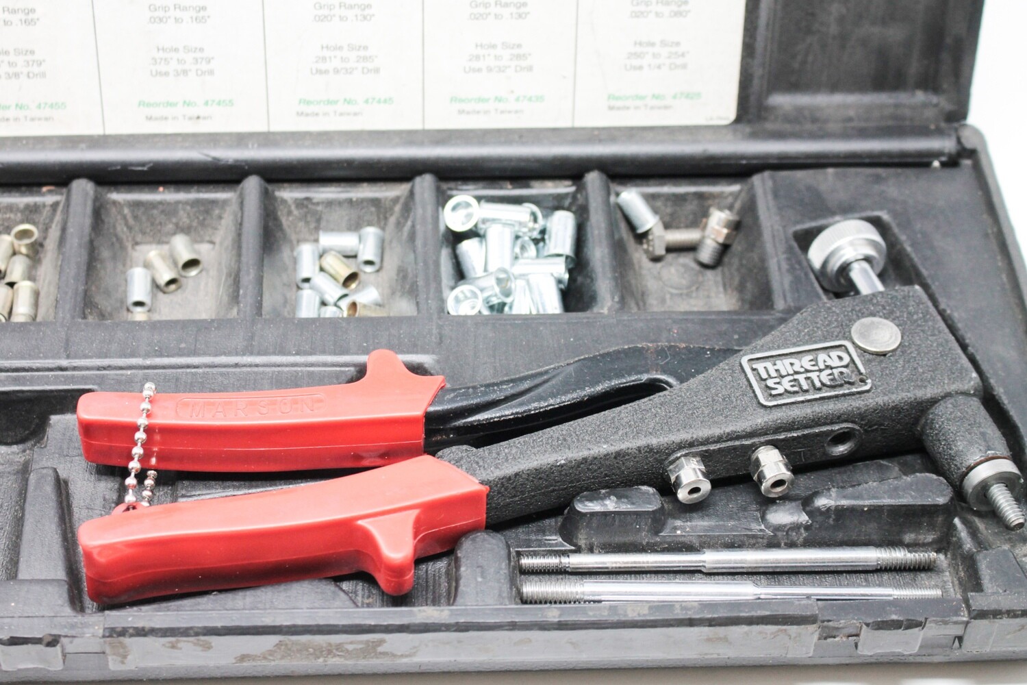 thumbnail image 2 of Marson Professional Metric Thread-Setter Kit (39303) For Rivet Nuts 2 of 5