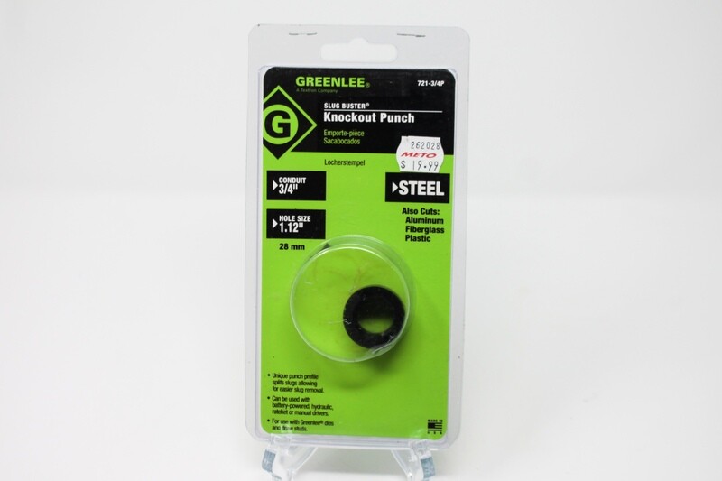 Green Lee Knockout Punch 1.12"