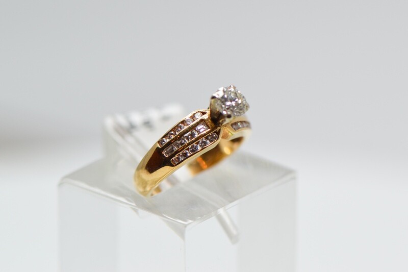 Yellow Gold Diamond Ring
