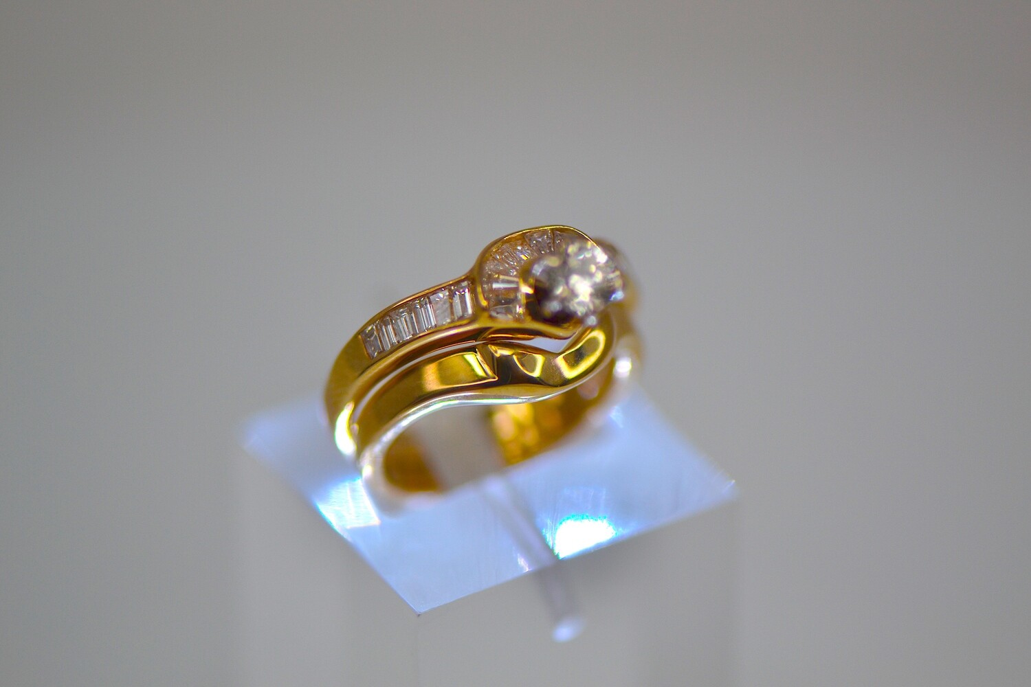 Ladies Diamond Wedding set