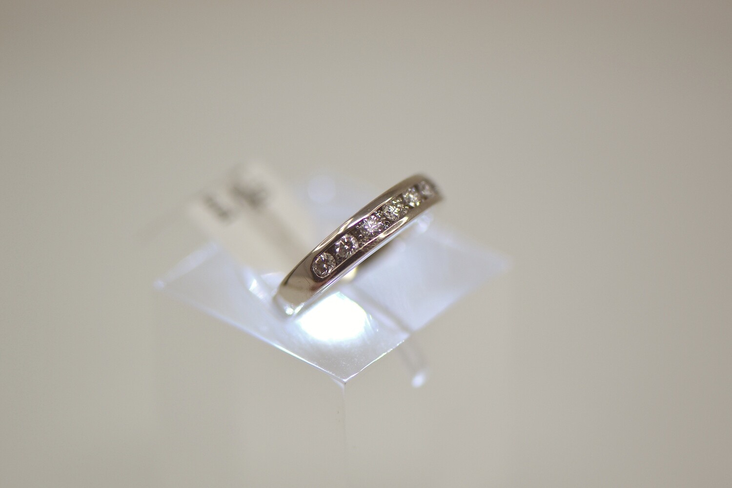 Ladies Diamond Wedding Band