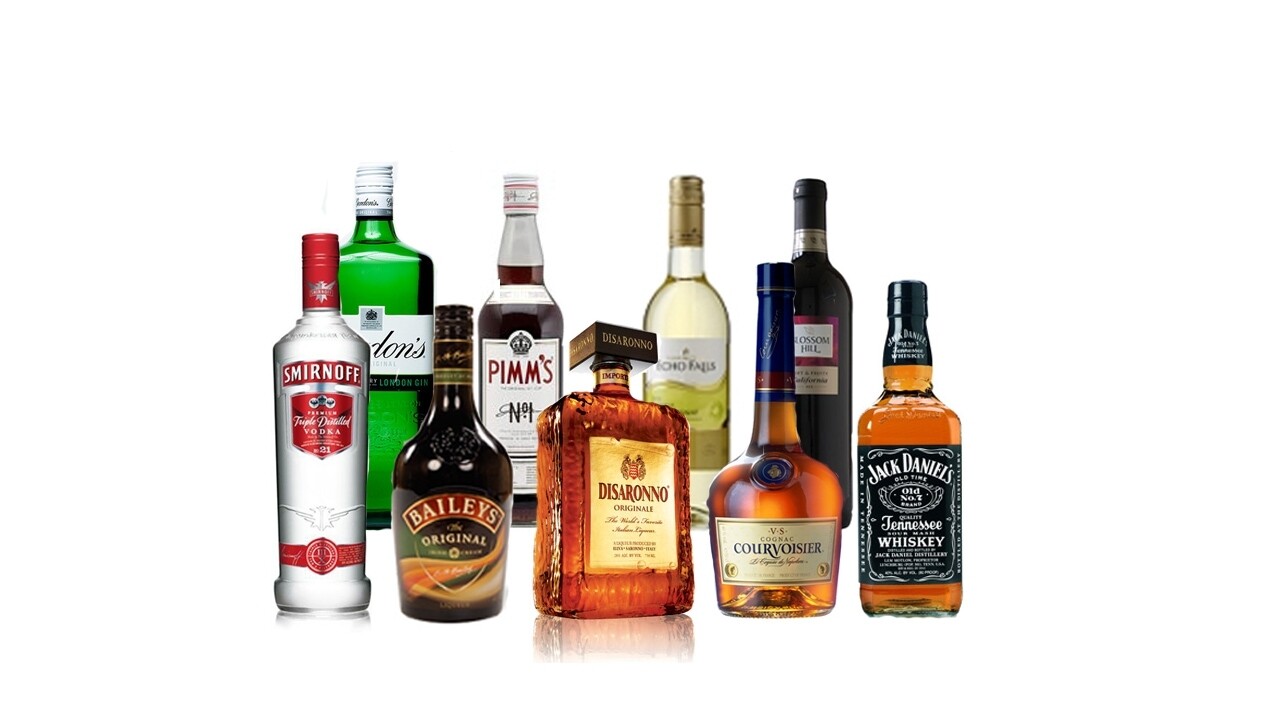 Wine &amp; Spirit selection (&amp; odds n sods)