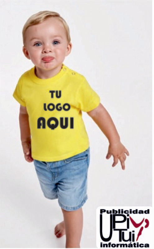 Camiseta Baby 6564 Roly Bebé Manga Corta