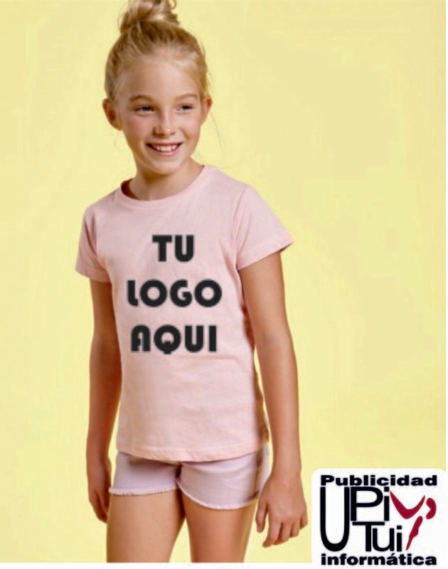 Camiseta Jamaica 6627 Roly Niña Manga Corta