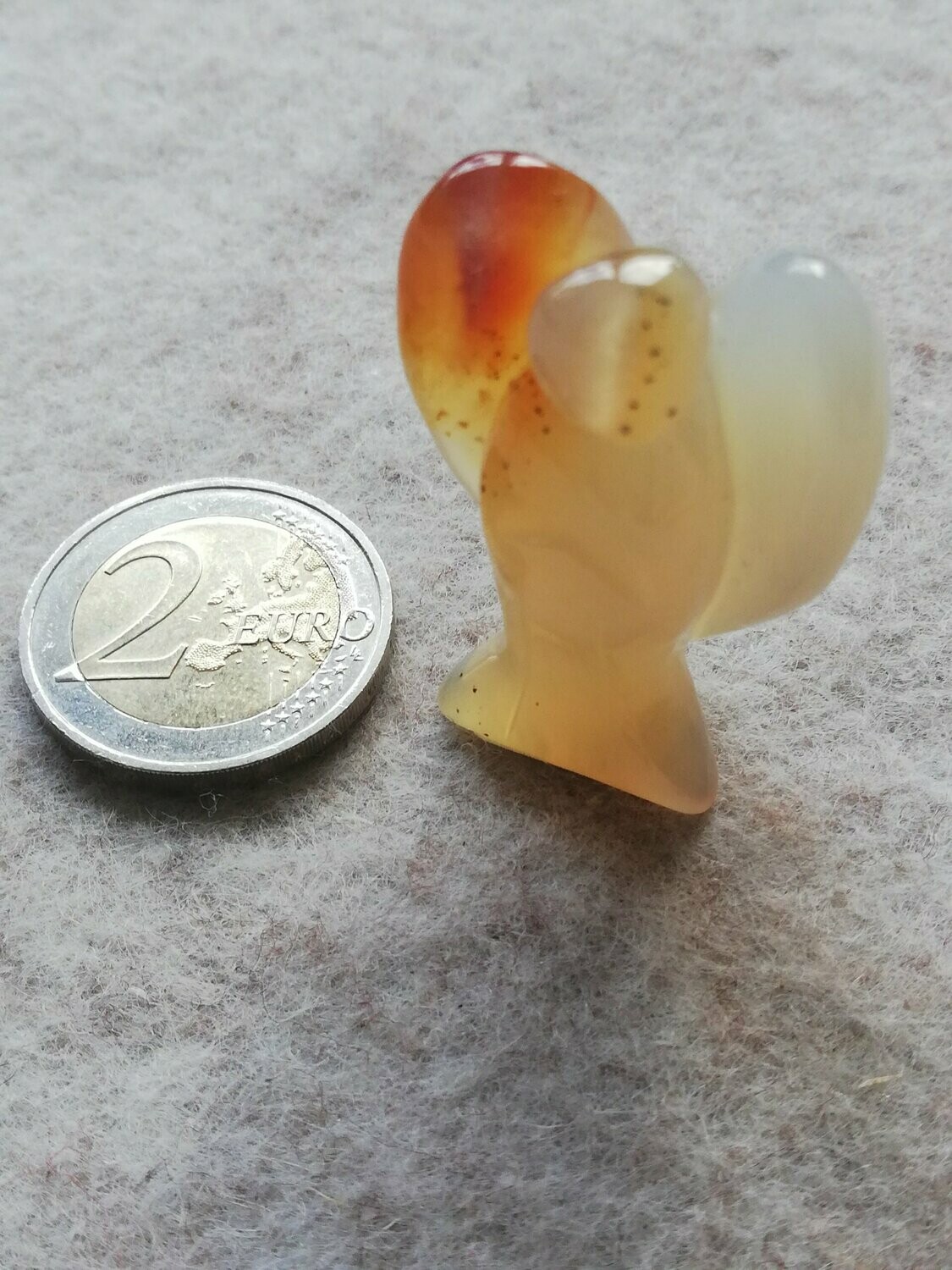 Engel , bunter Achat, 4 cm