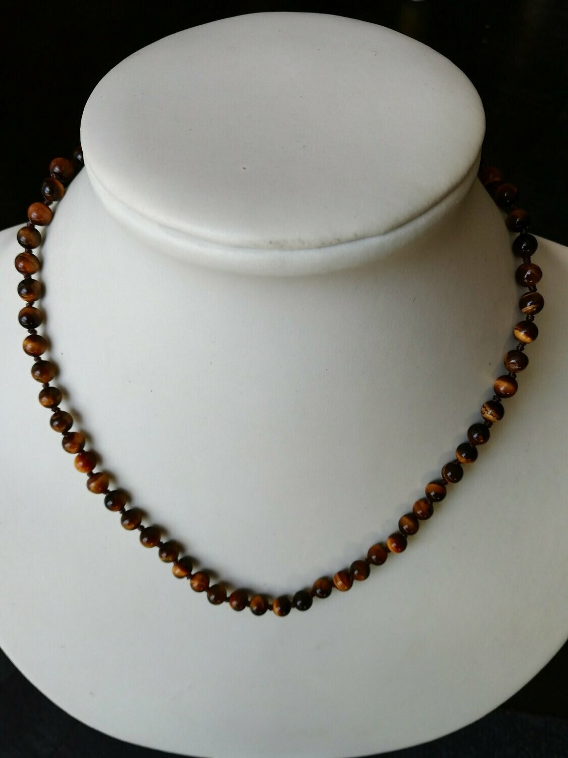Tigeraugen-Kette 001, 6mm