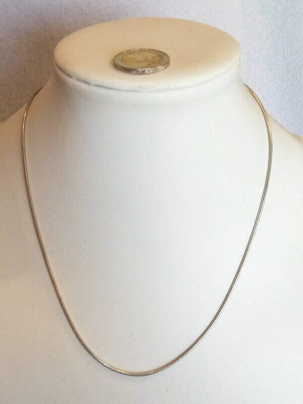 Silberkette 50 cm, 1,6mm stark Silberkette 50 cm, 1,6mm stark