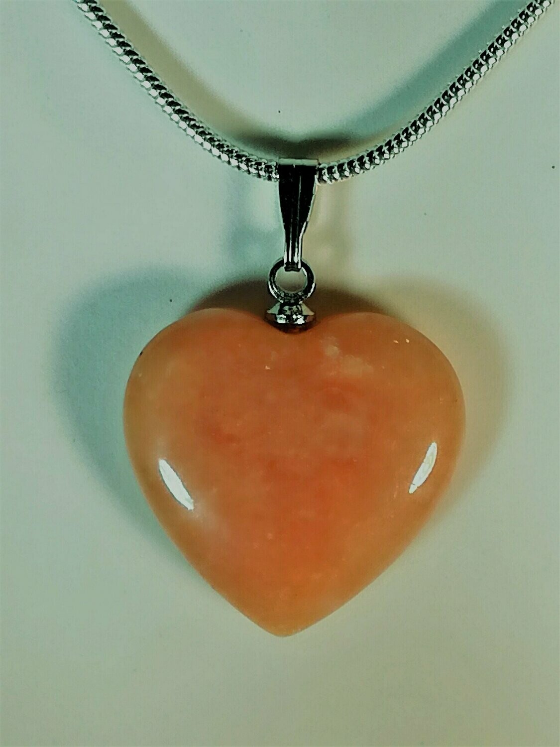 Herz Aventurin gelb/orange