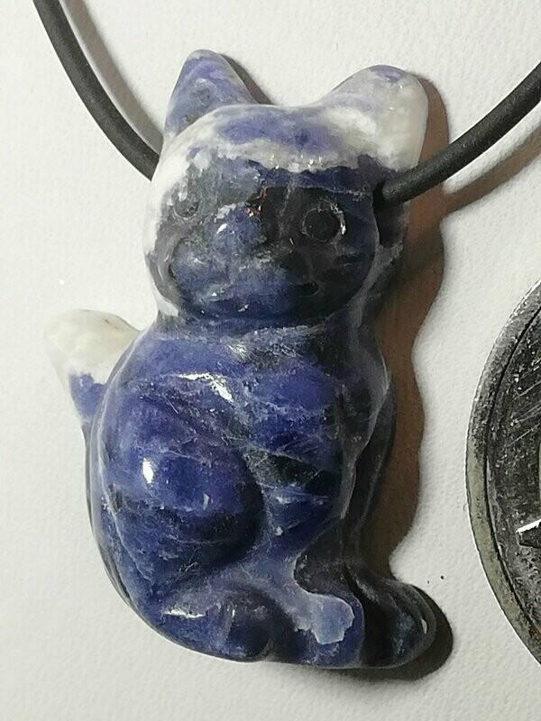 Katze Sodalith gebohrt 01