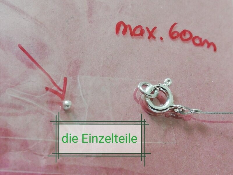 Reparaturset Federring für Ketten bis max. 60 cm Reparaturset Federring für Ketten bis max. 60 cm