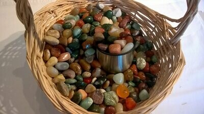 Handschmeichler und Trommelsteine