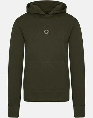 Fred Perry | Hoodie | Hunted Green