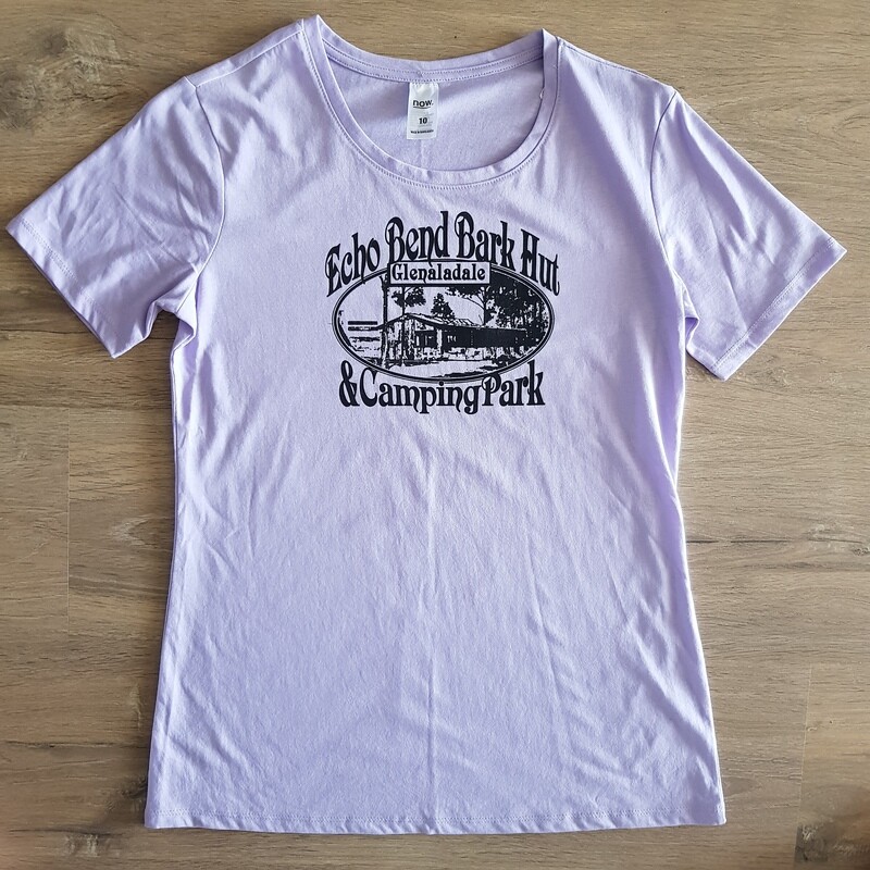 Womens Purple T-Shirt Size 10