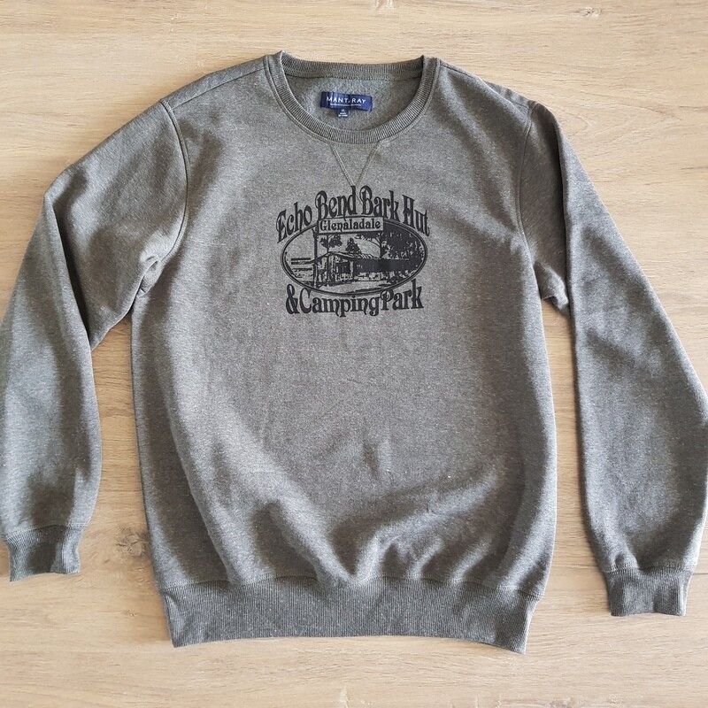 Mens Dark Grey Jumper Size Medium