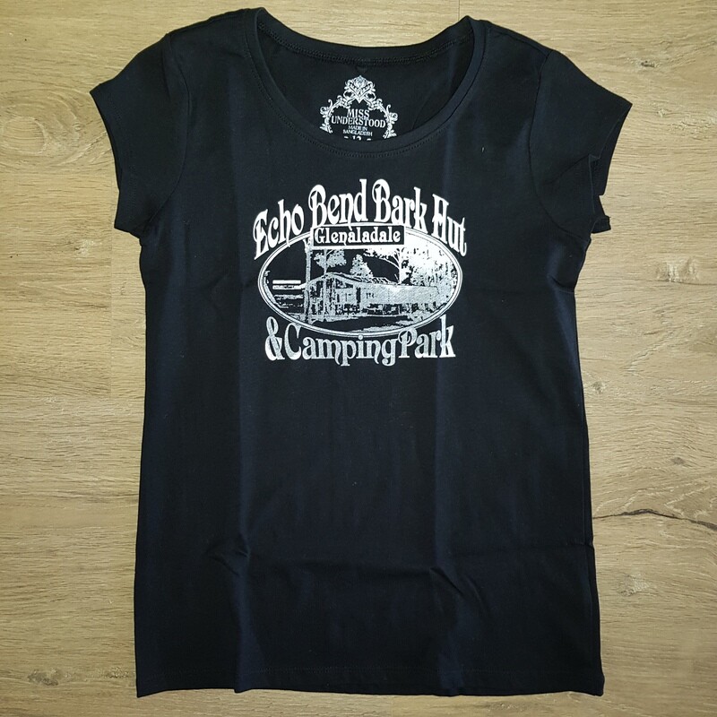 Womens Black T-Shirt Size 12