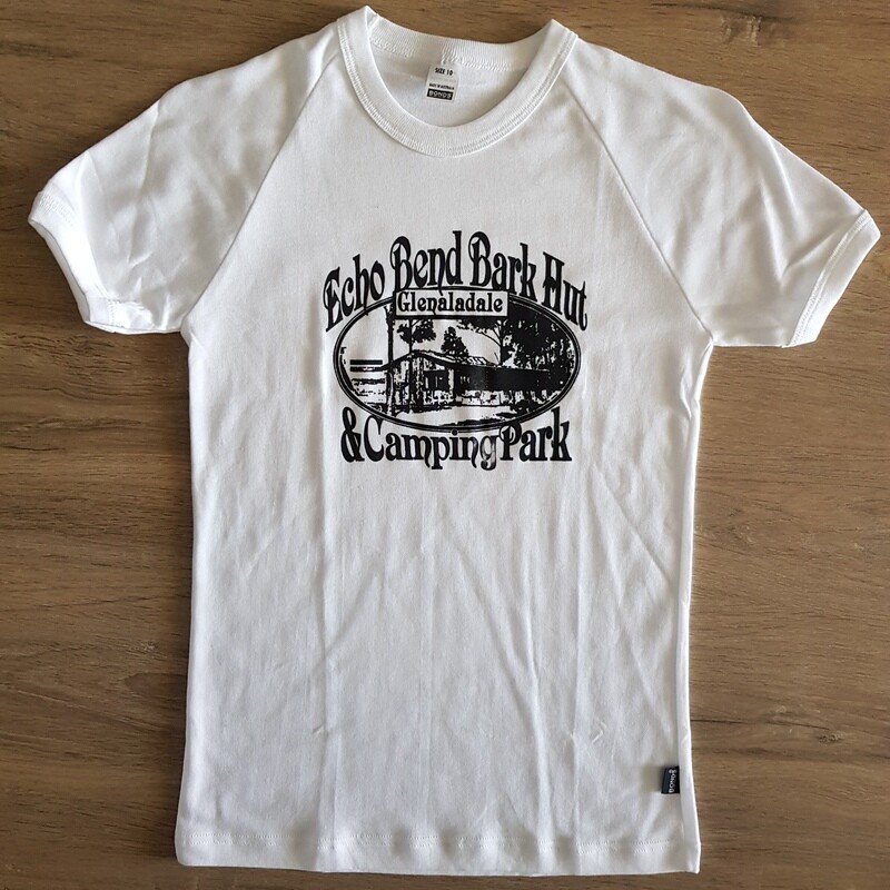 Kids White T-Shirt Size 10